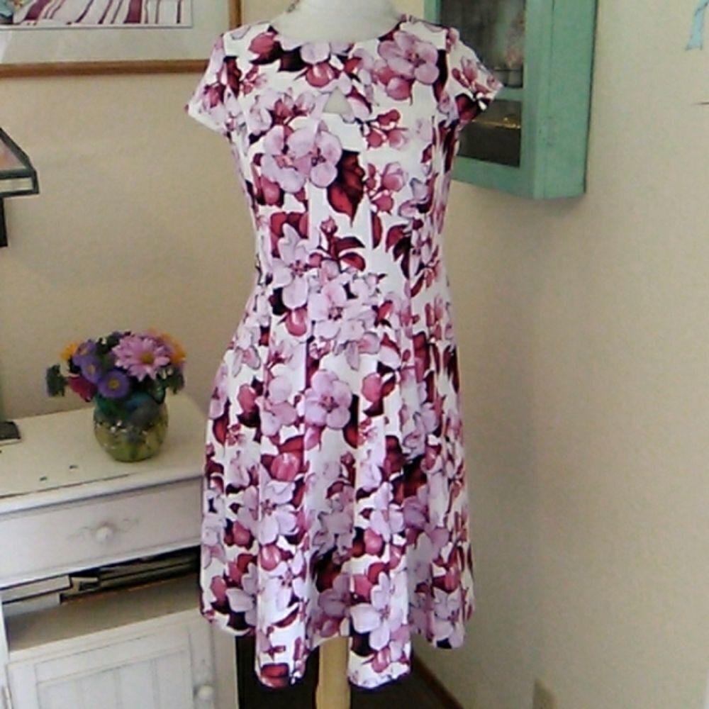 Rodan Cutout Floral Dress